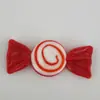 Enfeites de Pirulito de Vidro Simulação de Doce de Natal de Vidro Desenho Animado Doce Infantil Doce de Ano Novo