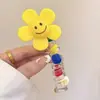 Goma para el pelo de cordón de teléfono de fresa y coco para niña, Elegante, Sin marca, No aprieta, Alta elasticidad, Duradera, para mujeres