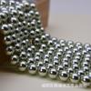 Luz brillante deslumbrante cuentas sueltas japonesas Tiangui multicolor chapado en color agujero recto perla de vidrio joyería hecha a mano accesorios diy venta al por mayor