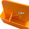Fábrica de Origen 12x4x10cm Caja de Almacenamiento Magnética de Plástico Pizarra Magnética Caja de Almacenamiento Multifuncional Se Puede Añadir Logotipo