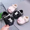 Zapatos de Cuero para Niños de 1 a 3 Años 0 Zapatos de Princesa Suela Suave Zapatos para Bebés y Niños Pequeños Zapatos para Bebés Niñas Zapatos Planos Gorro de Invierno para Niñas Primavera y Otoño