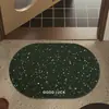 Alfombrilla de suelo de tierra de diatomeas estilo japonés y coreano, de alta gama, secado rápido, resistente a la suciedad, antideslizante para baño, alfombrilla de suelo para baño absorbente de aceite y agua