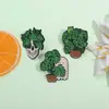Diseño Personalizado Exquisita Serie de Calaveras Fantasma Planta Broche Decoración Parte Superior Mochila Insignia Estilo Punk Regalo