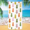 Figura Geométrica Toalla de Baño Multi-imagen Toalla de Playa Toalla de Piscina Comercio Exterior Transfronterizo Explosiones Hojas Flores Toalla de Baño Absorbente