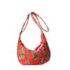 Moda Nacional Noreste Flor Grande 2024 Primavera y Verano Nueva Llegada Bolso Cruzado de Gran Capacidad Bolso de Hombro Ligero Casual de Moda para Mujeres