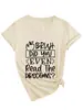 Amigo, ¿incluso Amazon eBay Sitio Independiente Camiseta Casual Cómoda para Mujer de Cuello en V y Manga Corta Comercio Exterior