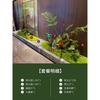 Planta Verde Simulada Paisajismo Helecho Cabeza de Mono Seda Dorada De Pie Planta Biónica China Decoraciones de Paisaje Interior Adornos Plantas Falsas en Maceta