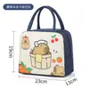 Nueva bolsa de almuerzo de dibujos animados, venta directa de fábrica, bolsa de almuerzo para niños, bolsa térmica de animales, bolsa térmica para lonchera, transfronterizo