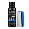 KineShineX Restaurador de Plástico Negro para Coche 50ML: Repara, ilumina y restaura el color original de los embellecedores interiores y exteriores del coche descoloridos y blanqueados.