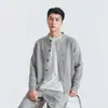 Também Parar Fio de Flor Lã Misturada Tricô Cardigã Masculino Outono Inverno Outerwear de Luxo Leve Gola Alta Pequena Casual para o Dia a Dia Camada Superior