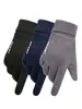 Guantes de Invierno para Hombre, a Prueba de Frío, a Prueba de Viento, Cálidos y de Terciopelo, Pantalla Táctil, Ciclismo al Aire Libre, Conducir, Motocicleta para Llevar, Dedos Medios al Descubierto
