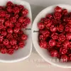 6mm Rosa En relieve 8mm Multicolor Rosa Concha Sintética Rosa Flor Pequeña Agujero Pasante Cuentas Sueltas Accesorios para Joyería Antigua DIY