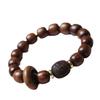 Pulseira de jacarandá masculina contas de buda de ébano jacarandá casal correndo contas prato jogando sândalo literário correndo anel pulseira feminina