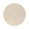 Anel de Espiga de Trigo em PVC Antiderrapante Isolado Jogo Americano para Estudante Decoração de Mesa em Estilo Europeu Design Criativo em Forma de Flor Tapete de Mesa Antiderrapante