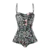 Nuevo Traje de Baño de una Pieza para Mujer que Cubre el Vientre Adelgazante Sexy para Pecho Pequeño Reunión Traje de Baño para Aguas Termales