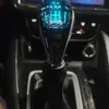 Adecuado para Toyota/Mitsubishi/Volkswagen/Transmisión Manual Modificado Perilla de Cambio de Marchas de Cristal Luminoso de Colores LED