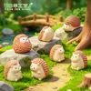 Micro-Paisagem Criativa Ouriço Fofinho Lindo Jardinagem Paisagismo Decoração DIY Acessórios Mini Enfeites de Mesa