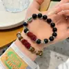 Nuevo Estilo Pulsera de Cuentas Lazo Periférico Nicho Avanzado Diseño de Pulsera Cuentas Dulce Pulsera de Novia Estilo Ins