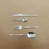 Conjunto de Talheres de Aço Inoxidável para Viagem, Garfo e Colher, Faca de Bife Ocidental, Colher de Mesa, Garfo, Colher de Chá, Conjunto de Talheres de Quatro Peças Fabricante Atacado