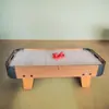 Mesa de hóquei de mesa infantil brinquedo educativo jogo de mesa interação pai-filho batalha para dois jogadores pequeno hóquei de gelo presente de aniversário