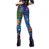 Leggings de Yoga Transfronterizos Europeos y Americanos para Mujer Linternas Calcetines de Navidad Leggings con Estampado Digital para Levantar Glúteos para Mujer