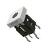 Enchufe Vertical con Interruptor de Tacto Ligero 6 Pies Chapado en Plata Resistente a la Temperatura Larga Vida Interruptor de Botón LED