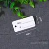 Cartões Pequenos em Branco em Estoque, Etiquetas de Roupa, Etiquetas de Marca, Etiquetas de Preço para Joias em Geral, Etiquetas de Material