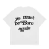 AliExpress Transfronteiriço 2025 Interessante Pacote de Expressões Kanye West Camiseta Masculina Estilo Hip-Hop Rap Retrô