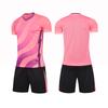 Atacado de Fábrica Uniforme de Futebol Masculino e Feminino Competição Manga Curta Roupa de Treino Roupa Infantil Versão Vazia Camisa Esportiva Impressão de Número