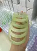 Pulseira Macaron Gradiente Pedra Olho de Gato Lua Branca Pulseira Sino Pulseira de Jade Calcedônia Acessórios de Joias Atacado Direto da Fábrica