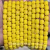 Cuentas de Vidrio Natural de Barril 8x9mm Sueltas para Pulsera Collar DIY Accesorios de Joyería Cuentas Semiacabadas Venta al por Mayor