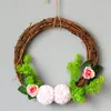 Colgante de pared de cinco estrellas colgante de pared simulado traje colgante de pared flor artificial de plástico cesta colgante decoración de pared interior pared interior decoración escolar Floricultura