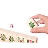 Mahjong Esfregar Mãos Casa Tamanho Médio e Grande Marca Especial Pássaro Esfregar Mãos High-end Alto Valor Boutique Dentes Brancos Cor Sólida Conjunto Completo