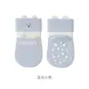 Calcetines Antibacterianos Antideslizantes con Puntos para Bebé, hasta la Pantorrilla, Ajuste Cómodo, Calcetines para Caminar de Bebé, Calcetines de Algodón con Orejas Pequeñas Lindas de Dibujos Animados
