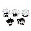 Broche Trasero de Batalla de Hechizos de Dibujos Animados Anime Versión Q Cinco Wu Wu Palo de Golpear Youren Insignia de Metal Accesorios Pin Decoraciones