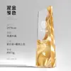 Nuevo Color Impreso Trofeo Cristal Creativo Metal Alto Nivel Atmosférico Senior Empleado Destacado Retrato Medalla Honorífica
