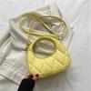 Bolso Celebratorio de Verano Vintage Internet para Mujer 2022 Nueva Moda Trendy Romboidal de Hombro Bolso de Mujer Cruzado Portátil Pequeño