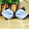 Novo em estoque gravata borboleta masculina multicolorida de poliéster para casamento casual de negócios Shengzhou fabricantes atacado de longo prazo