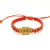 Pulsera de cuerda de cinco colores del Festival del Bote del Dragón collar zongzi tejido a mano niños estudiante bendición cabeza de tigre año de nacimiento cuerda de mano