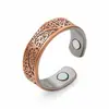 Deseo aliexpress artículo más vendido anillo magnético moda retro creativo europeo americano abierto patrón de martillo anillo magnético de línea