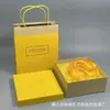Caja plegable para loción corporal Oushu Bolsa de regalo Empaque Caja vacía Bolsa de regalo Crema de manos Gel de ducha Caja de empaque Kraft Papel