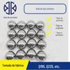 Bola de aço carbono AISI1015 Bola de aço carbono 1010 Bola de ferro 1015 Galvanoplastia Perfuração Rosqueamento em estoque completo