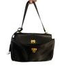 2026 Nuevo Bolso Grande de Hombro Bolso de Mano de Piel de Ternera Lisa para Mujer con Hebilla de Cierre Bajo el Brazo Bolso Tote Grande Casual para el Día a Día