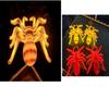 Lâmpada Animal Inseto Simulado para Exterior Dinâmica Luminosa Formiga Aranha Borboleta Abelha Joaninha Libélula Pendente Árvore Lâmpada Decorativa
