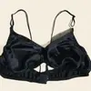 Roupa Íntima Feminina de Seda de Amora Transfronteiriça Sutiã de Seda Ultra Fino Copo BC Sem Aro Confortável Não Restritivo