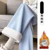 Pantalones de maternidad con forro polar, engrosados para primavera y otoño, pantalones de pierna ancha para uso en exteriores, talla grande, nuevo modelo 2026, soporte para el vientre, adelgazantes, pantalones de maternidad casuales