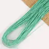 Cordón Elástico de Látex de Colores de 0.8 mm a 2.0 mm Color Café para Manualidades, Cordón Elástico para Pulseras con Núcleo, Hilo para Etiquetas, Banda Elástica Redonda