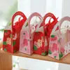 Caja de dulces de cinta para boda Meow, caricatura, conejo lindo, dulce, portátil, boda, compromiso, empaque de dulces, caja de regalo, bolsa