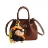Bolsa de Mão Quadrada Pequena Casual Simples Estilo Coreano para Mulheres Nova Moda Primavera 2026 Bolsa de Ombro Transversal com Textura de Alto Padrão