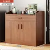 Armario de té, Armario de almacenamiento, Gabinete lateral de pared para sala de estar, Gabinete bajo de madera maciza, Armario pequeño, Estante de almacenamiento, Armario de almacenamiento, Aparador